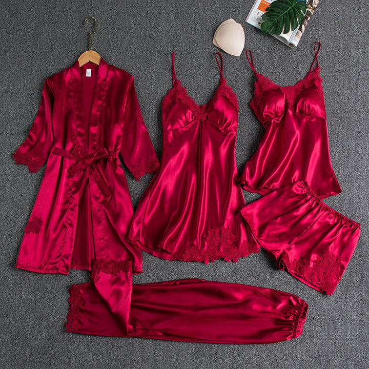 Alexandra™ | 5-Piece Elegant Lace Nightwear Set