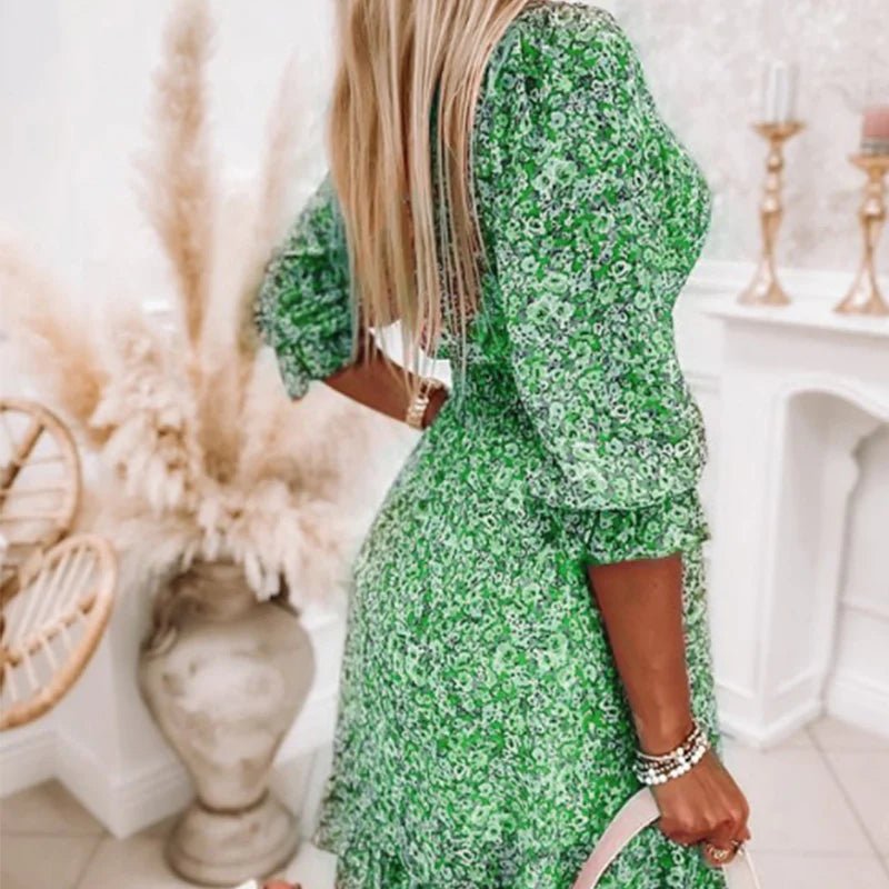 Felicity™ | Elegant Floral Maxi Dress