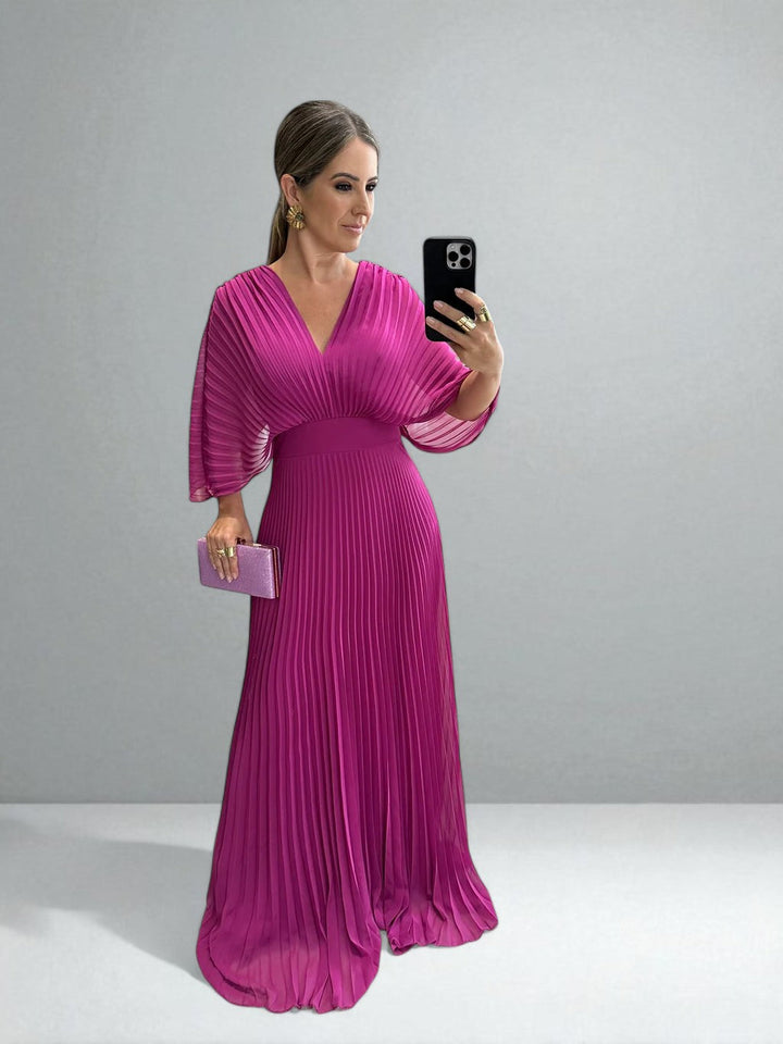Xandra™ | Pleated Maxi Dress