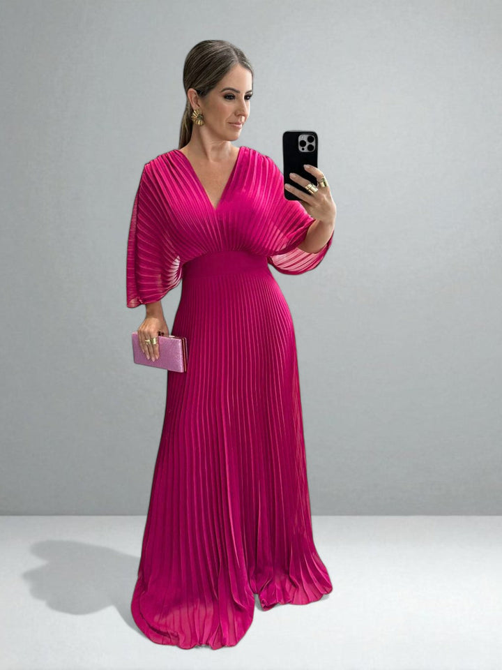Xandra™ | Pleated Maxi Dress