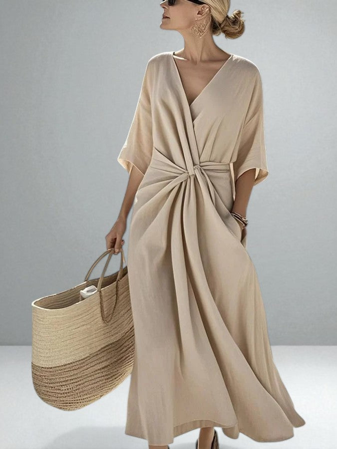 Nora™ | Twist Maxi Dress