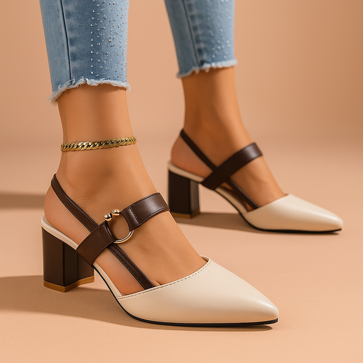 Mirette™ | Ring-Accent Statement Heels