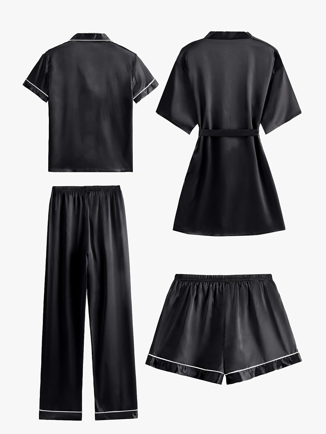 Victoria™ | 4-Piece Elegant Lounge & Robe Set