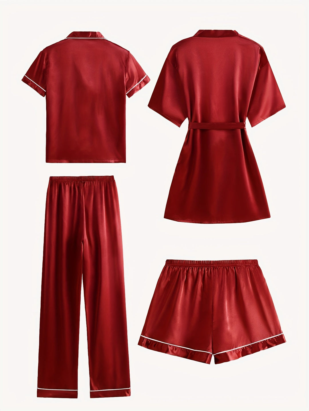 Victoria™ | 4-Piece Elegant Lounge & Robe Set