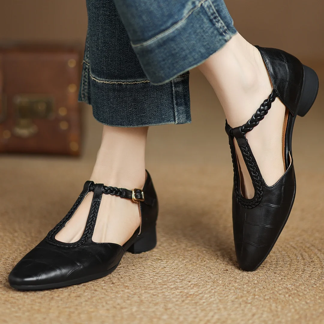 Juliette™ | Feminine T Strap Mary Jane Shoes