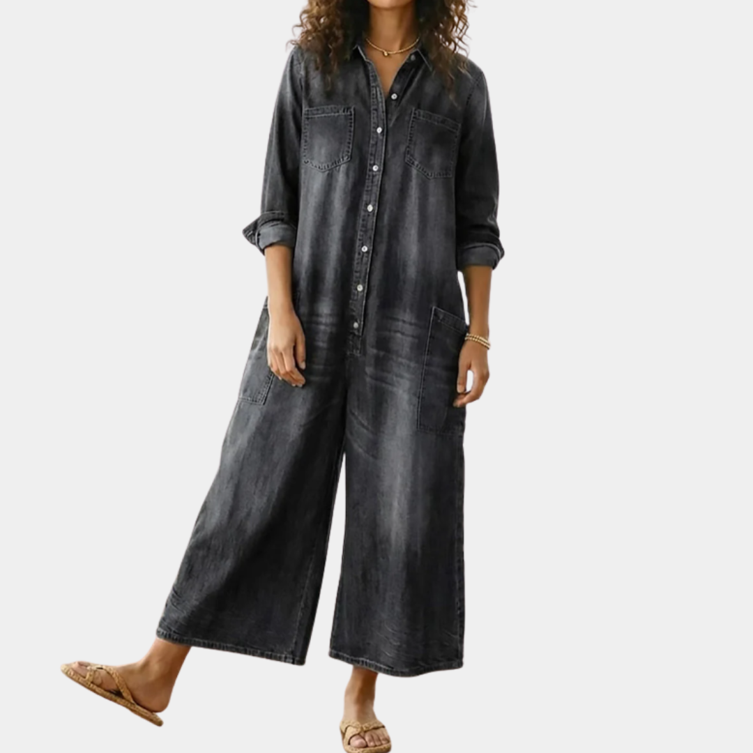 Romy™ | Vintage Washed Jumpsuit