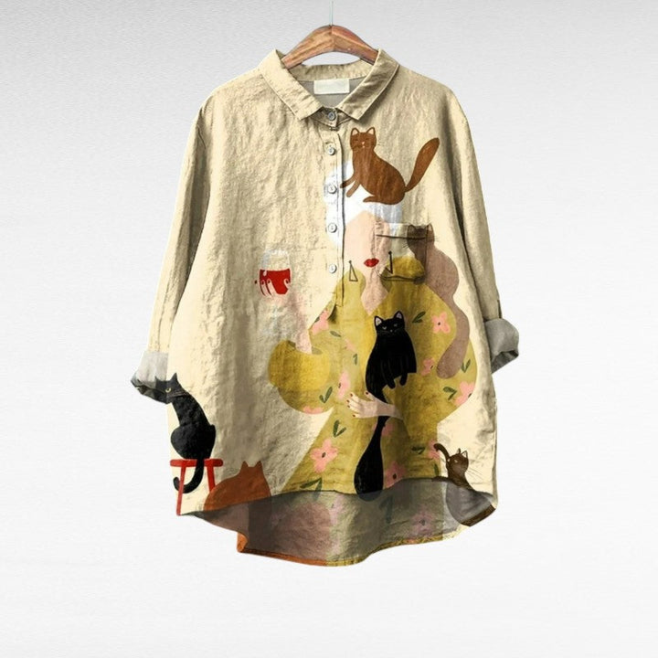 -Riona™ | Elegant Summer Blouse