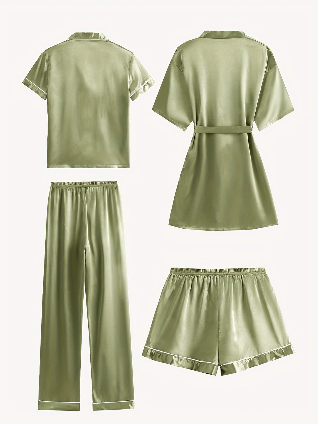 Victoria™ | 4-Piece Elegant Lounge & Robe Set