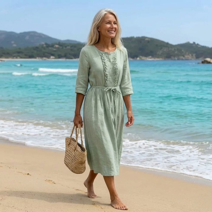 -Nadège™ | Featherlight Maxi Dress-