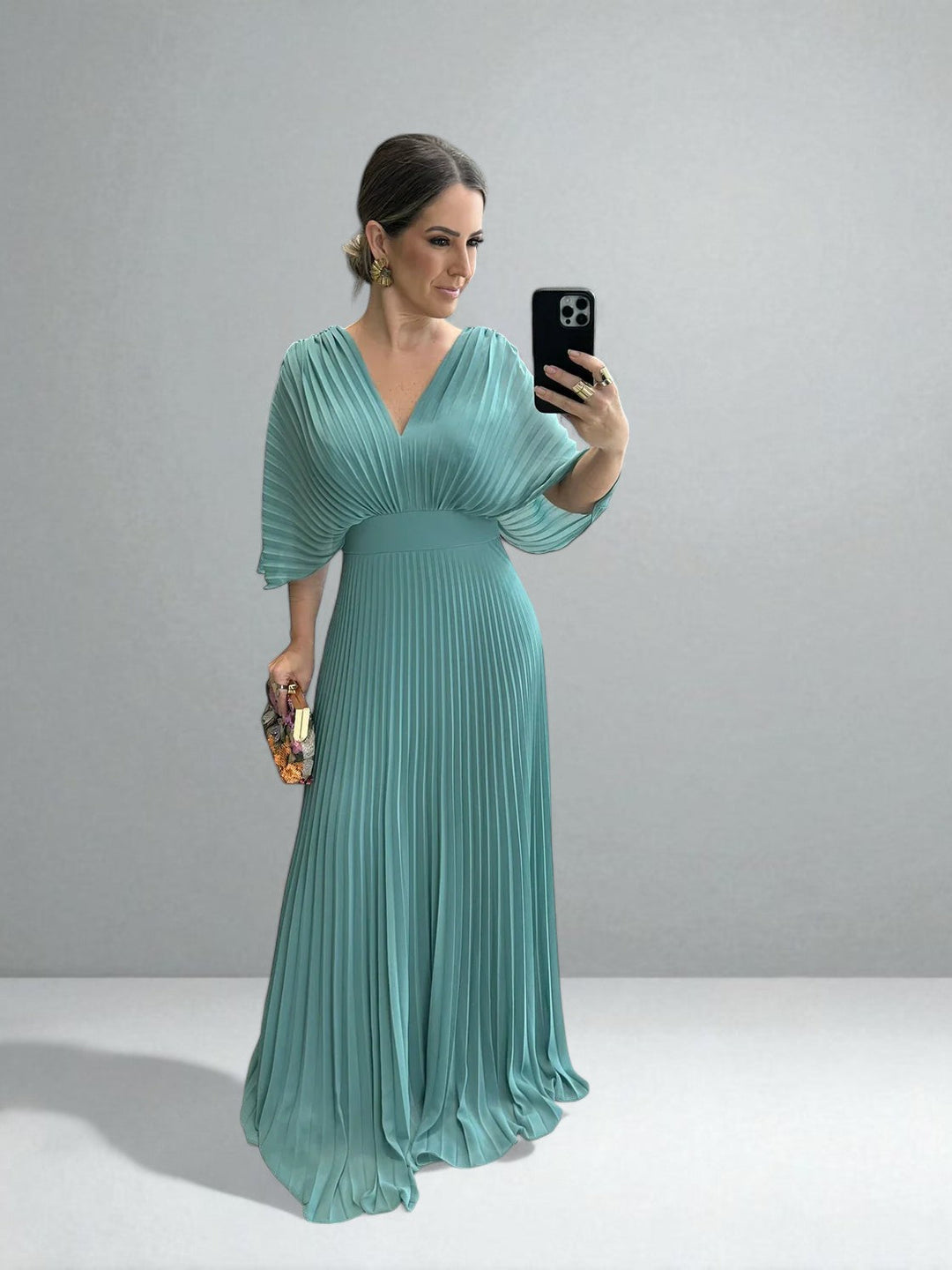 Xandra™ | Pleated Maxi Dress