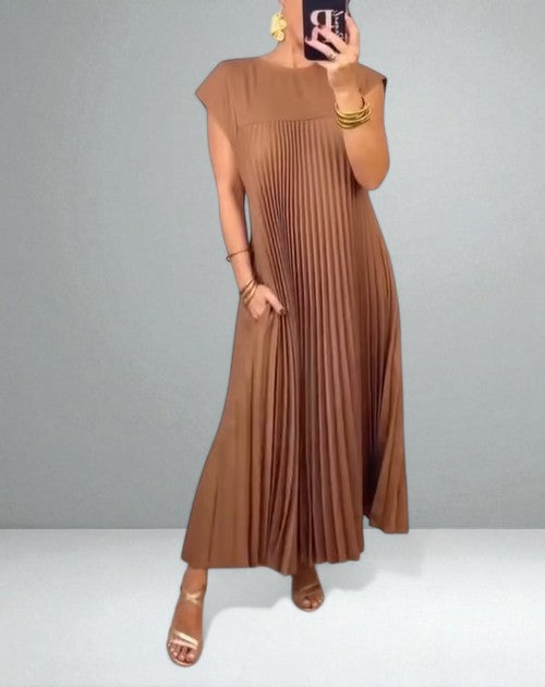 June™ | Pleated Midi Dress