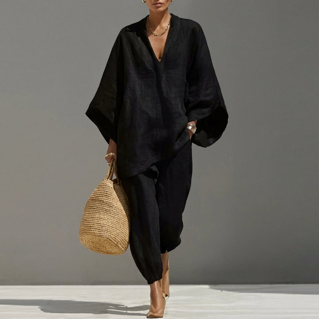 Giulia™ | Casual Wide-Leg Set