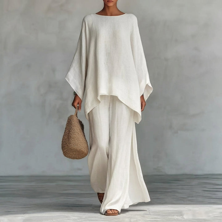 -Evangeline™ | Long Sleeve Two-Piece Set-