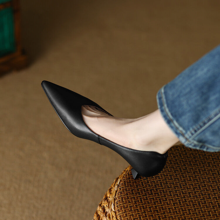 Isabelle™ | Refined Low Heel Pumps