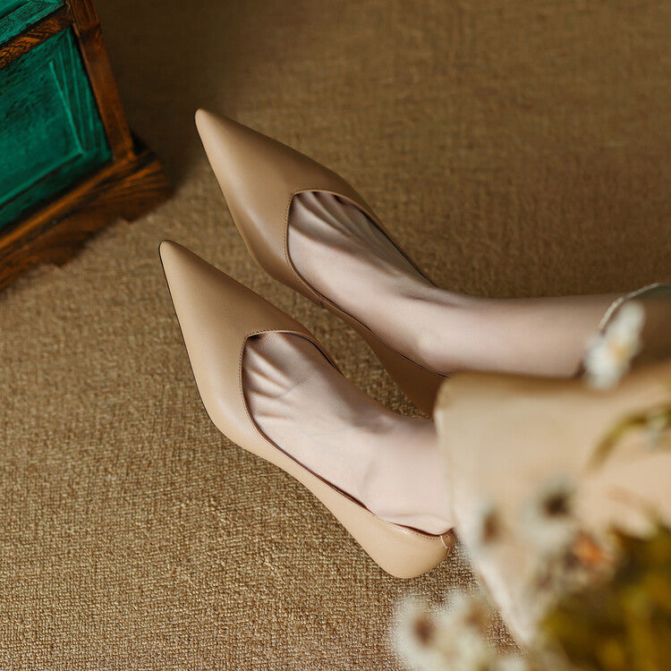 Isabelle™ | Refined Low Heel Pumps
