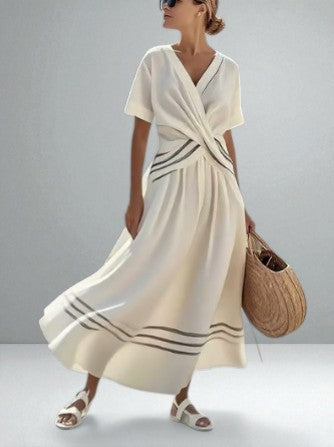 Vesper™ | Striped Maxi Dress