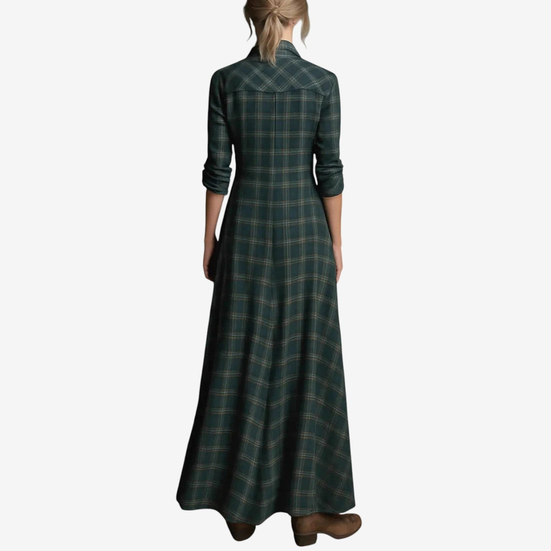 Amelia™ | Collared Minimalist Dress