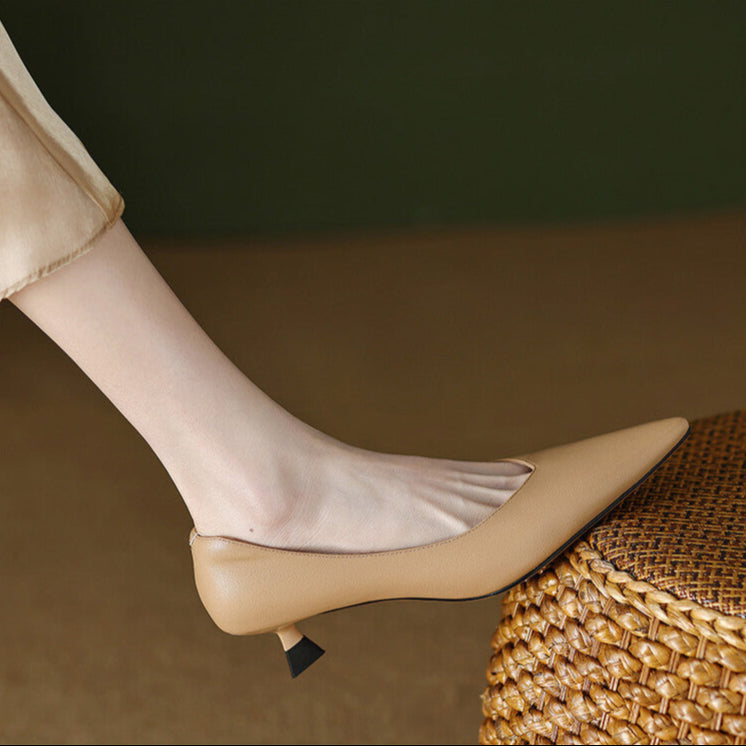 Isabelle™ | Refined Low Heel Pumps