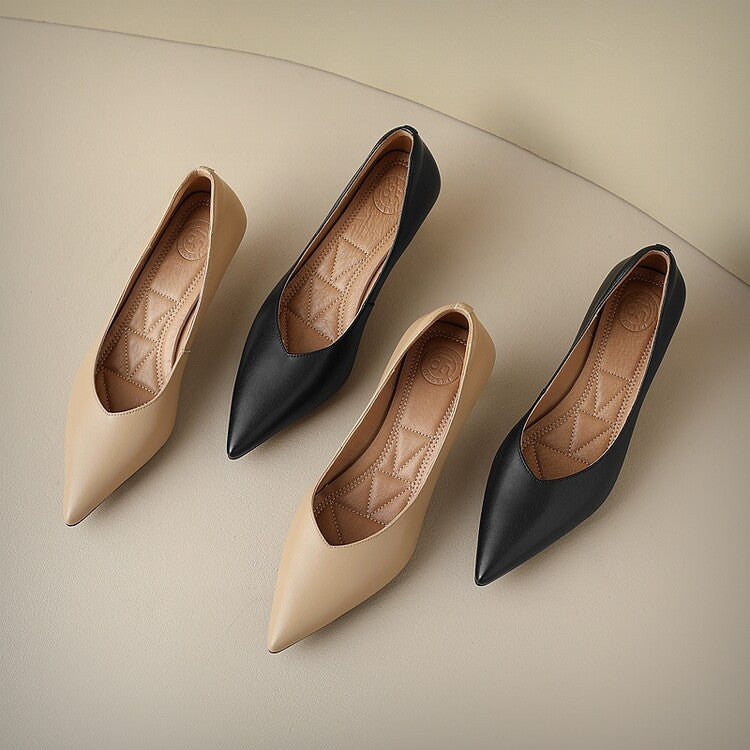 Isabelle™ | Refined Low Heel Pumps