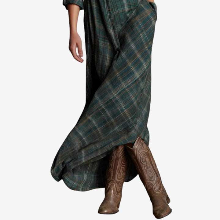 Amelia™ | Collared Minimalist Dress