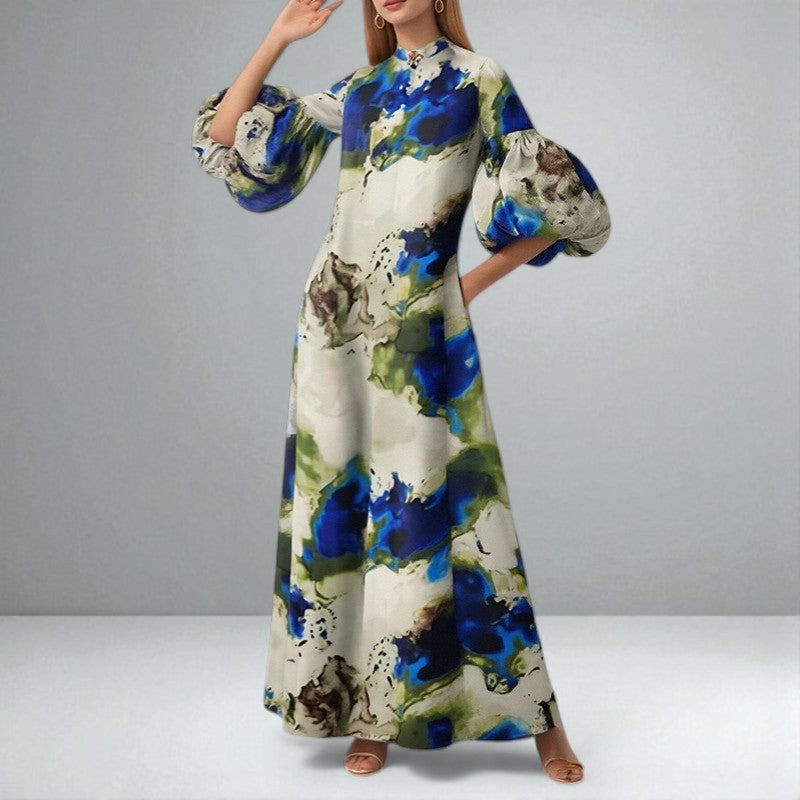 Uma™ | Watercolor Maxi Dress