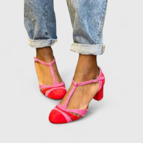 Renata™ | Modern Ankle Strap Heels