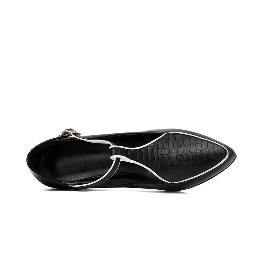 Noelle™ | Jeweled T-Bar Pumps