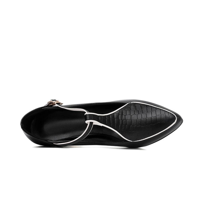 Noelle™ | Jeweled T-Bar Pumps