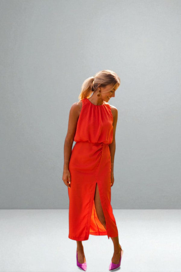 Sable™ | Classic Midi Dress