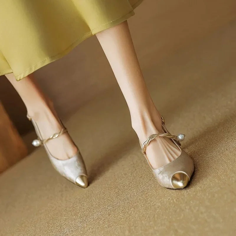 Elowen™ | Jewel Slingback Heels