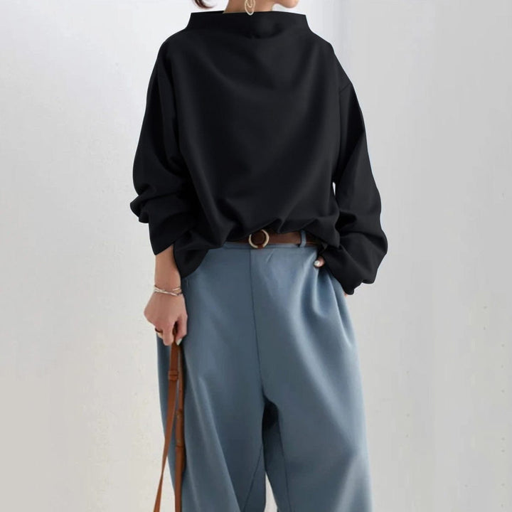 Vivienne™ | High-Neck Cozy Top