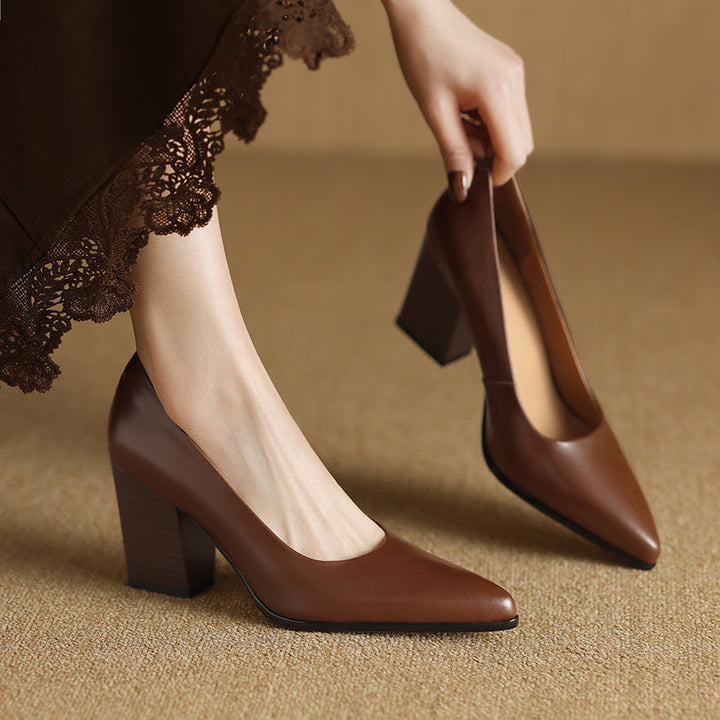 Camille™ | Elegant Pointed Heel Pumps