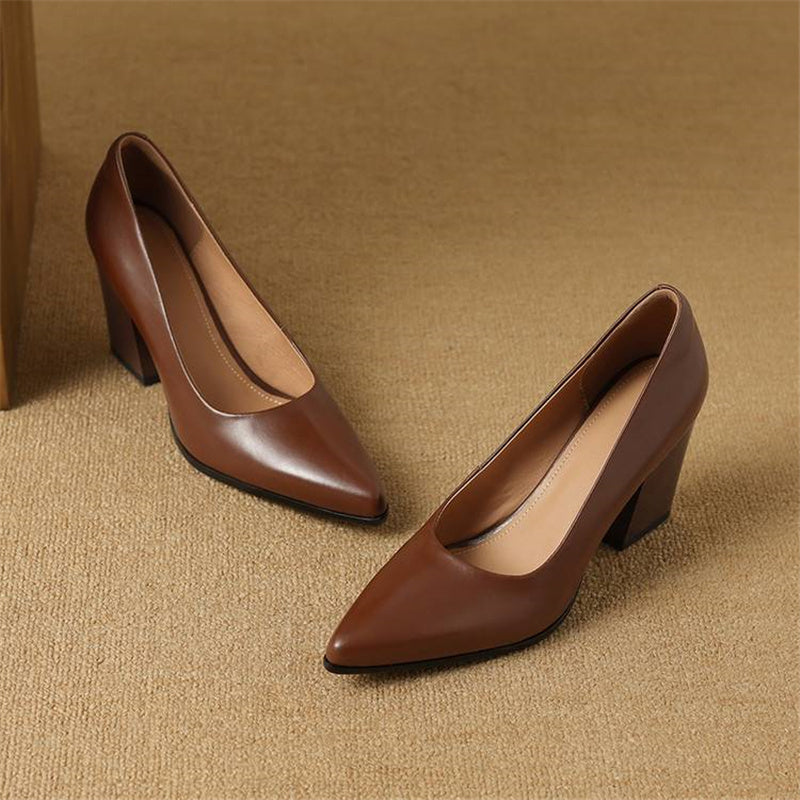 Camille™ | Elegant Pointed Heel Pumps