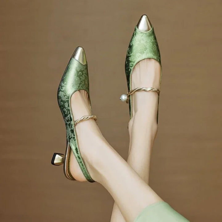 Elowen™ | Jewel Slingback Heels