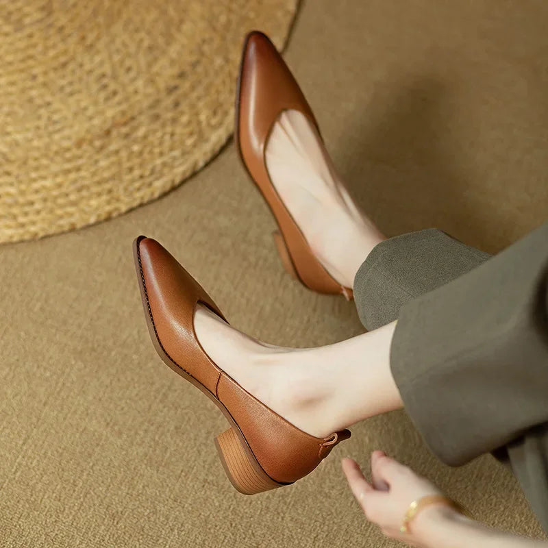 Daphne™ | Classic Block Heel Pumps