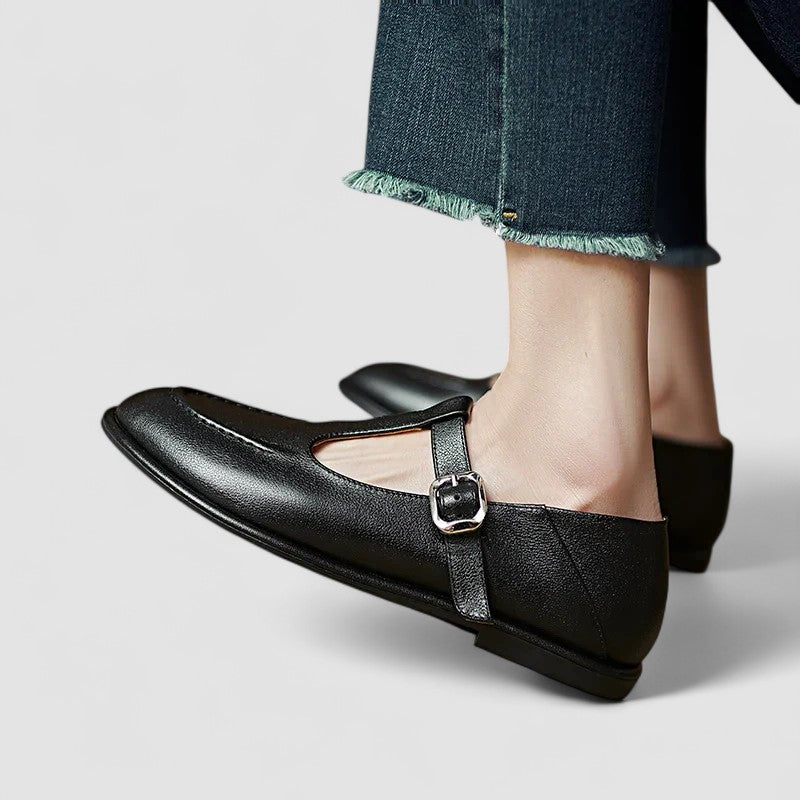 Naomi™ | Elevated Low-Heel Flat