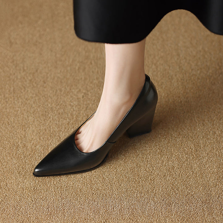 Camille™ | Elegant Pointed Heel Pumps
