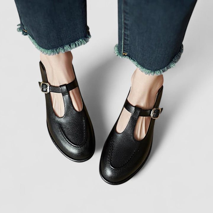 Naomi™ | Elevated Low-Heel Flat