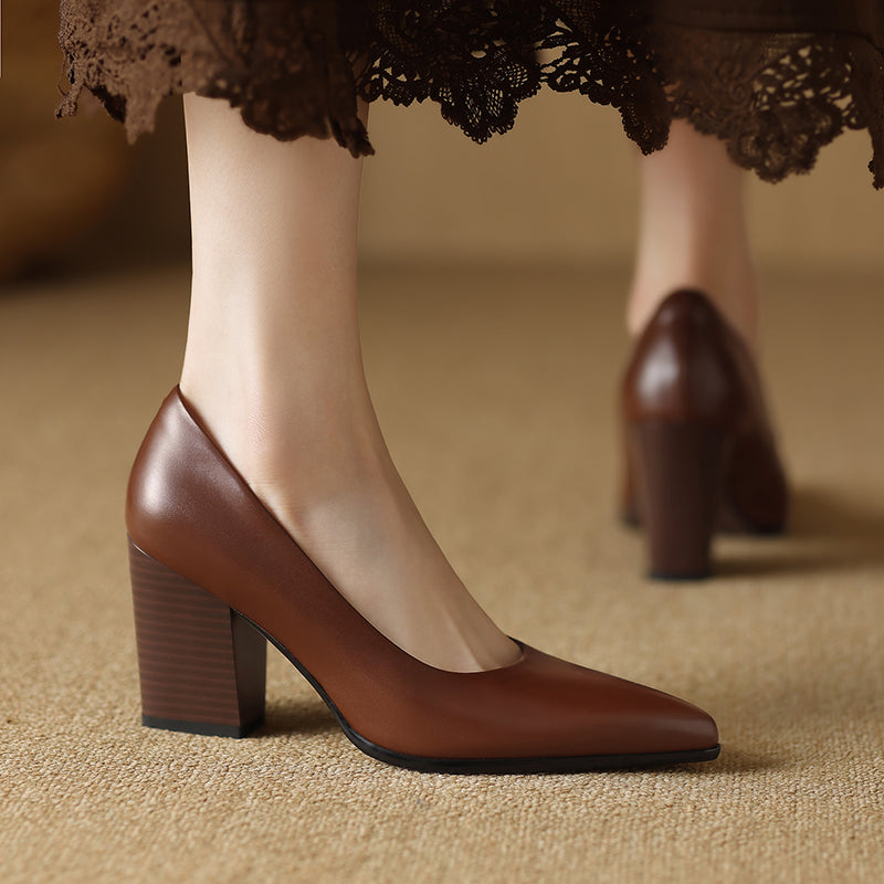 Camille™ | Elegant Pointed Heel Pumps