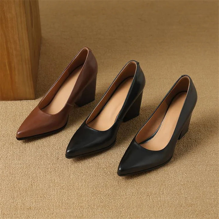 Camille™ | Elegant Pointed Heel Pumps
