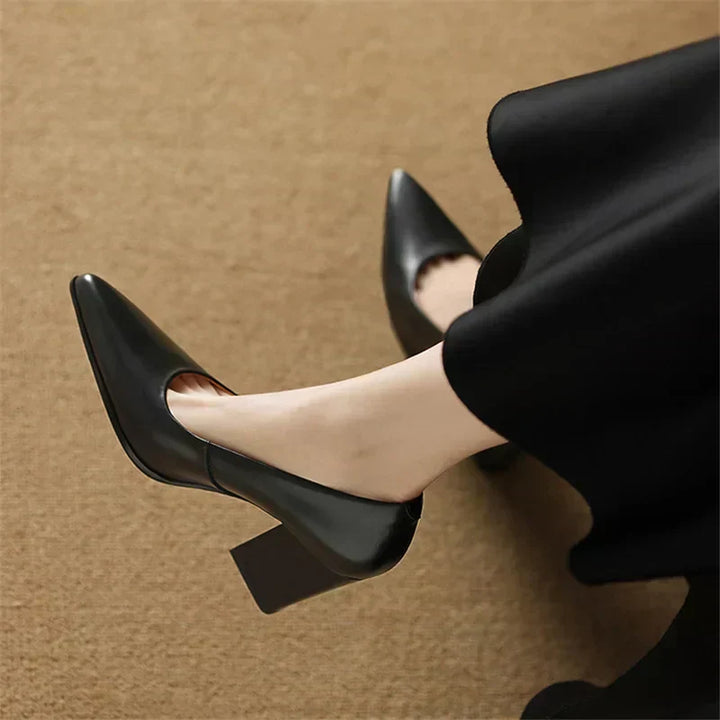 Camille™ | Elegant Pointed Heel Pumps