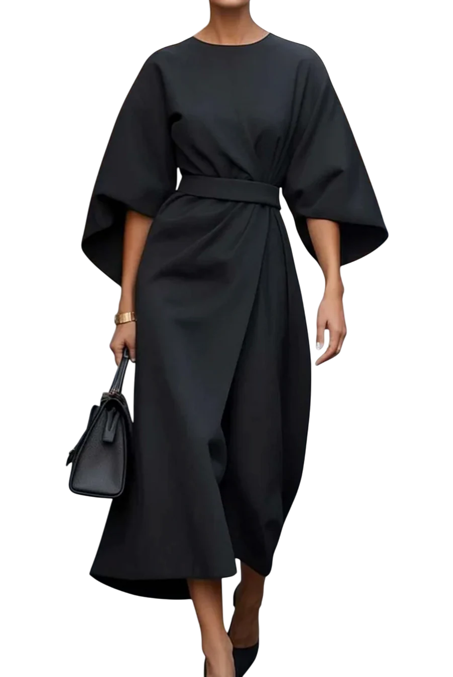 Cressida™ | Lantern Sleeve Dress