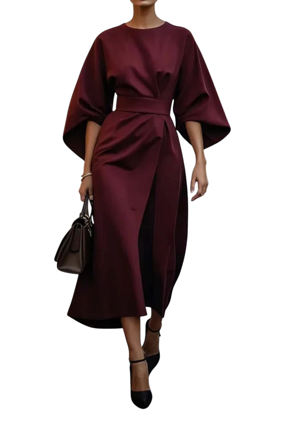 Cressida™ | Lantern Sleeve Dress