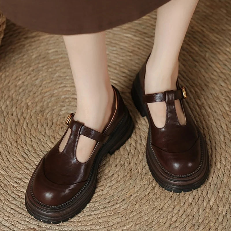 Beatrice™ | Vintage T Bar Mary Jane Shoes