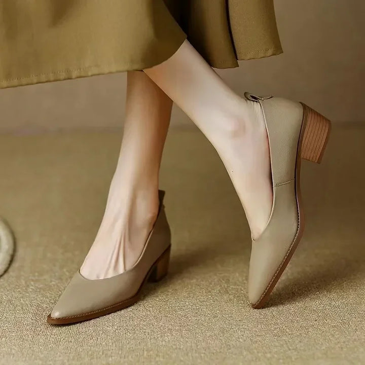 Daphne™ | Classic Block Heel Pumps