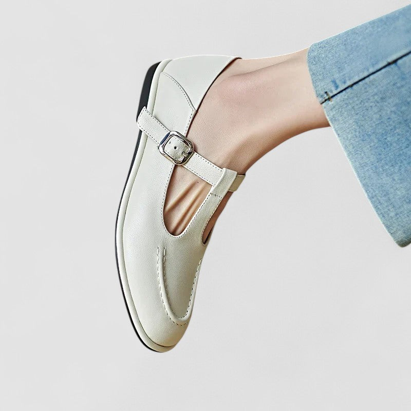 Naomi™ | Elevated Low-Heel Flat