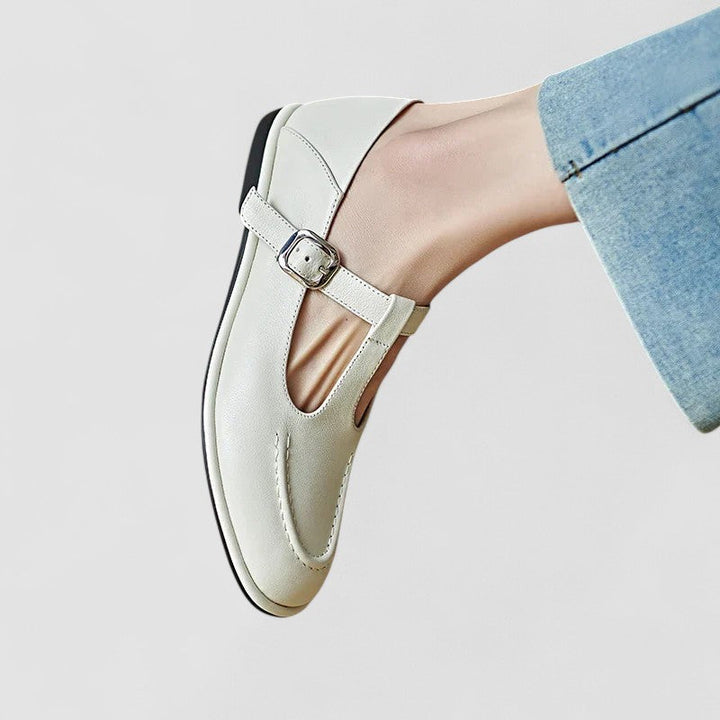 Naomi™ | Elevated Low-Heel Flat