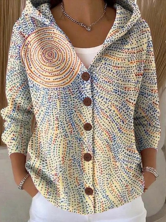 Amelia™ | Artistic Long Cardigan