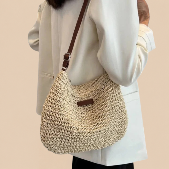 Harlow™ | Artisan Woven Slouch Bag