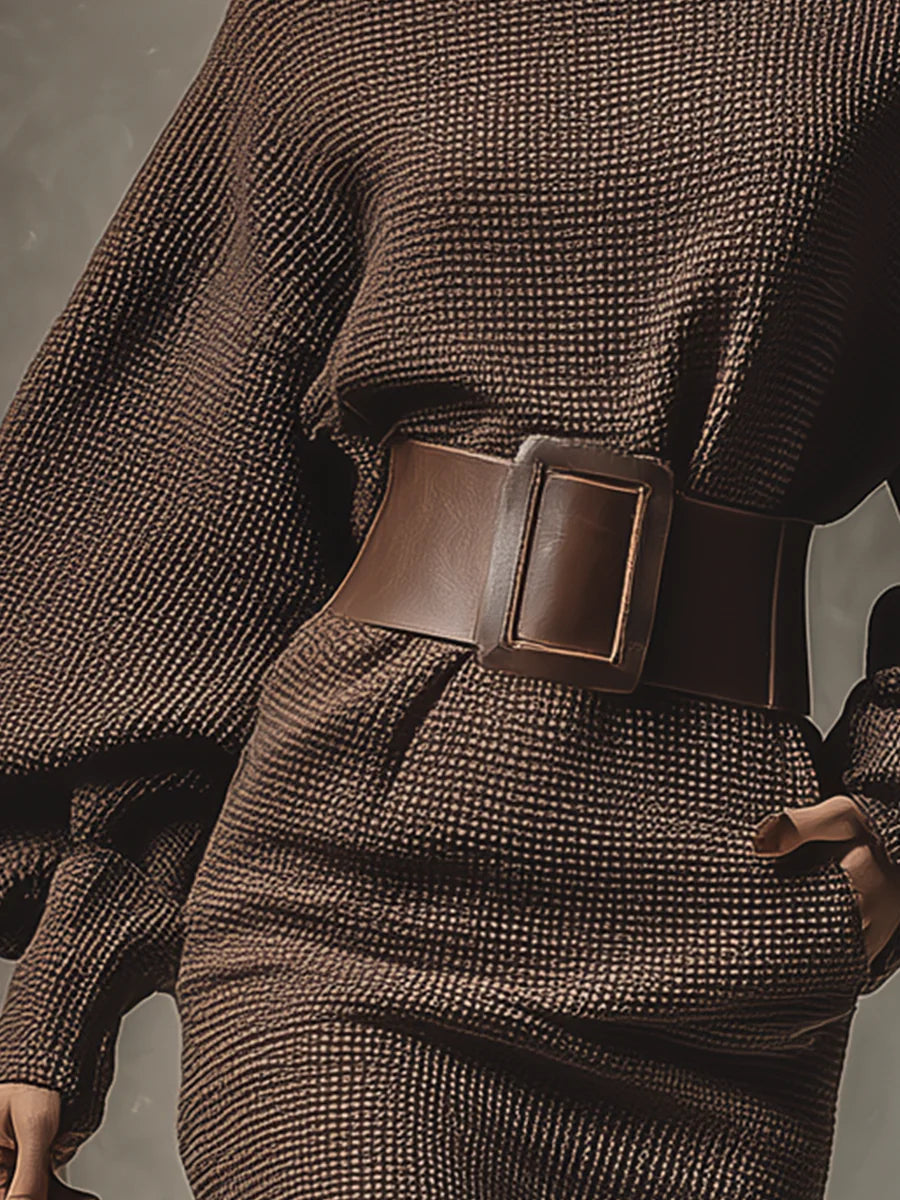 Juliet™ | Structured Belted Mini Dress